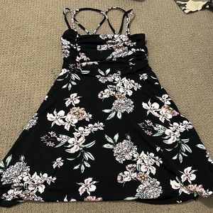 Urban planet dress with flowers